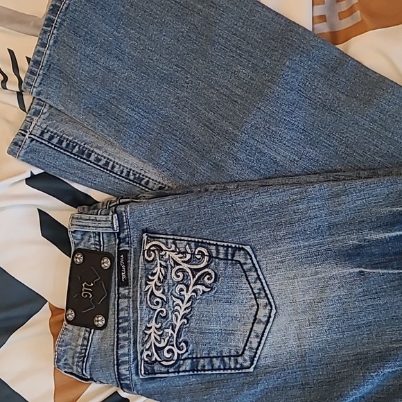 SOLD! Women's Miss Me Boot Cut Jeans Size 29 "Paris" - Picture 5 of 5